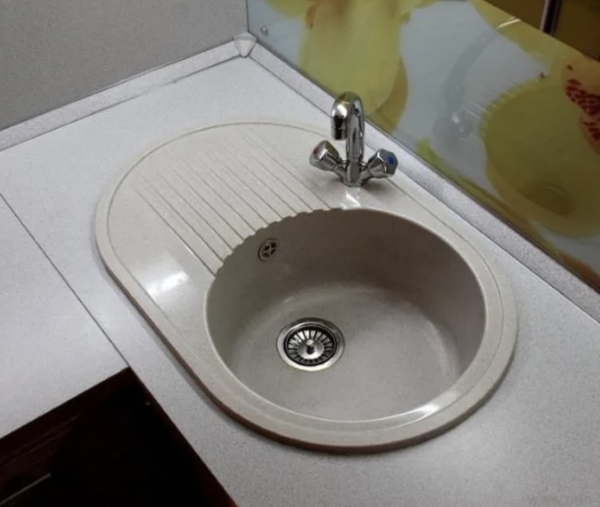 Монтаж раковины в столешницу Установка раковины в столешницу